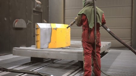 Завораживающая дробеструйная обработка